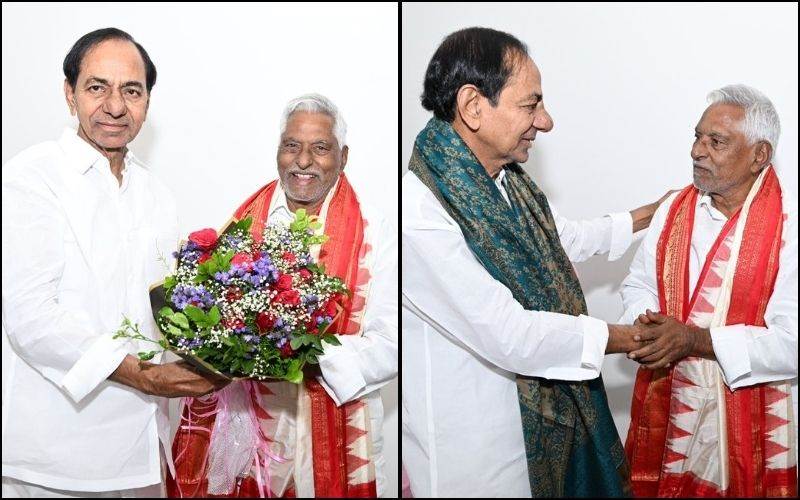 جیون ریڈی کی کےسی آر سے ملاقات۔ کہا،انّا خدا نے آپ کے ساتھ کام کرنے کیلئے بھیجا ہے